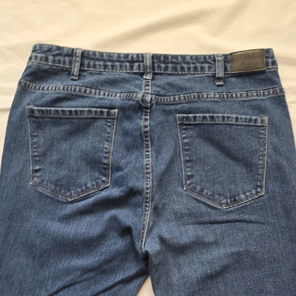 L&B Dark Blue Flare Jeans - Picture 10 of 14
